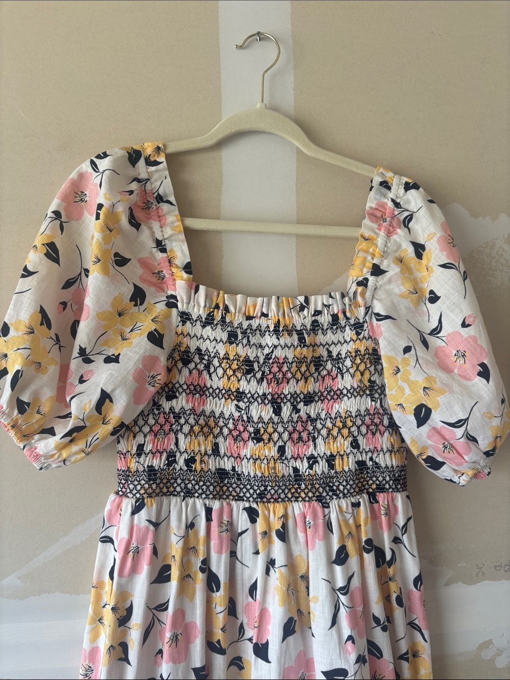 Kate Spade Size M floral cotton dress NWOT - Picture 2 of 8